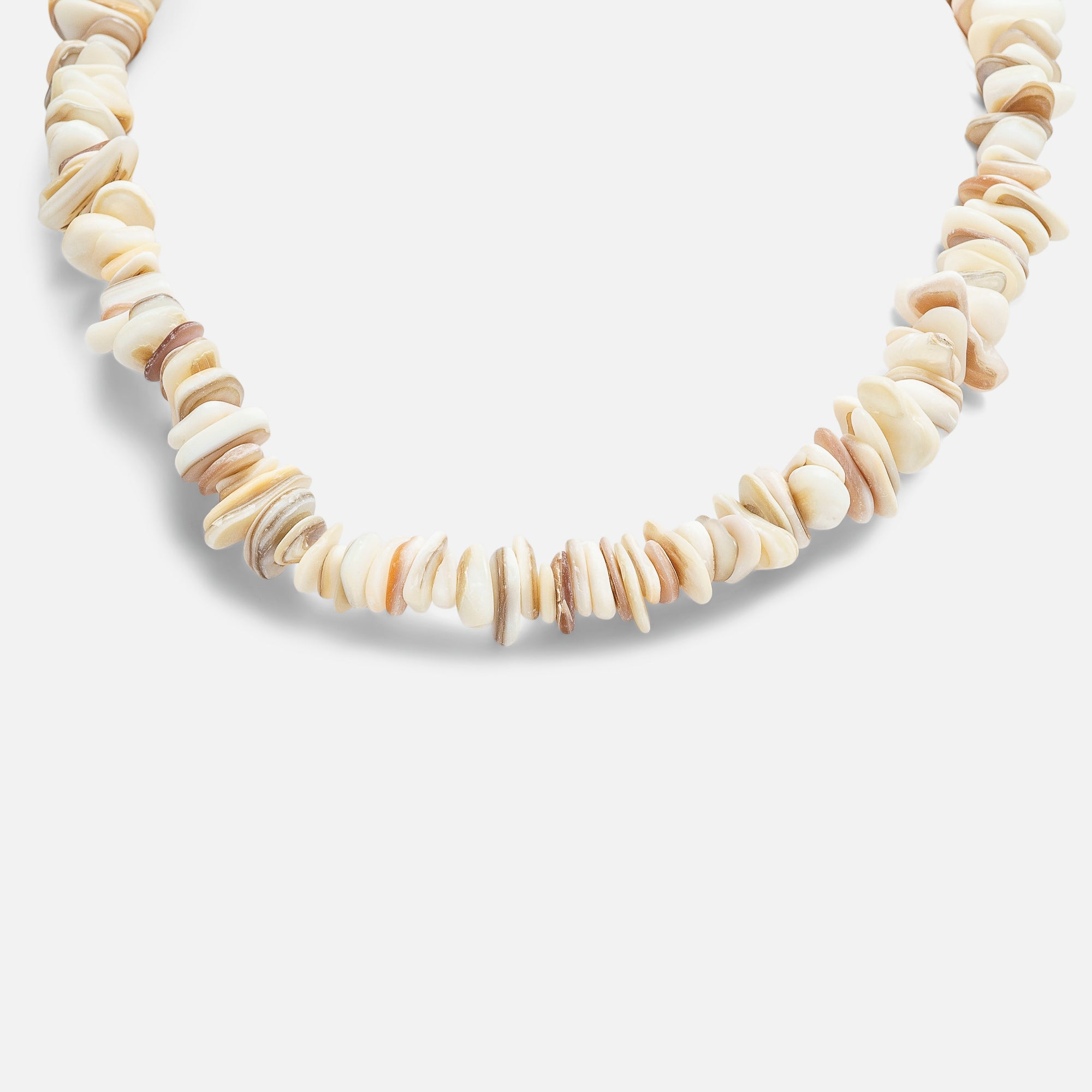 Amazon.com: BlueRica Smooth Puka Shell Beads Necklace (14